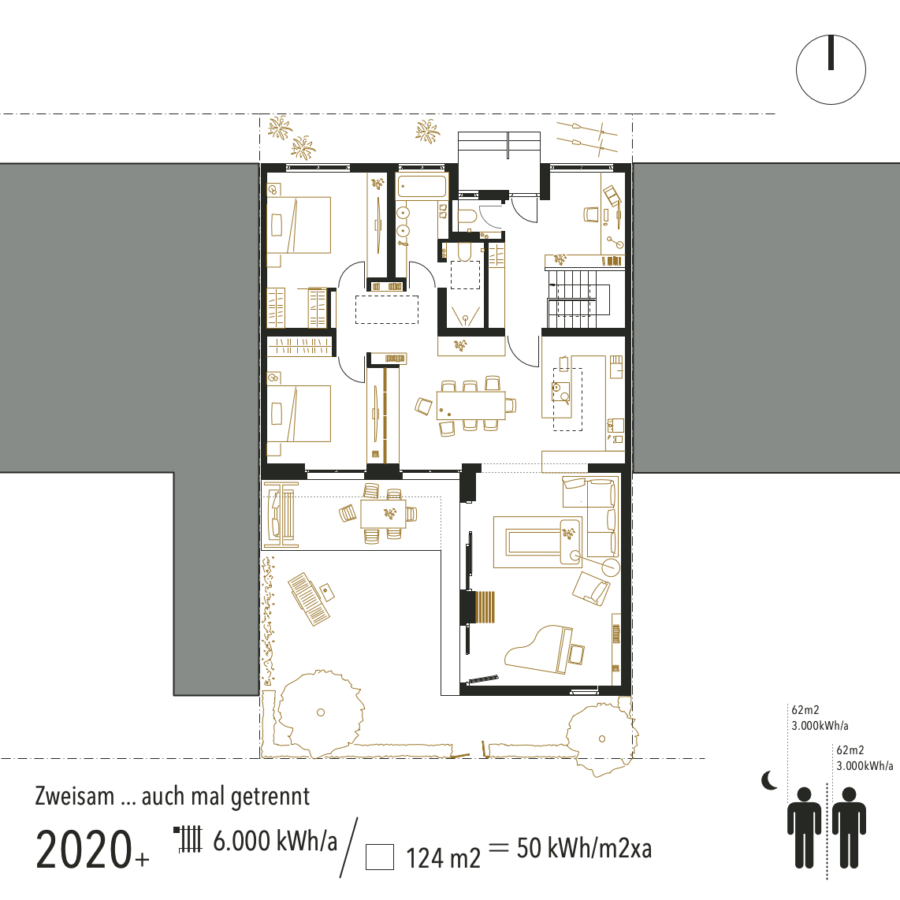 08_2020 Grundriss Zweisam getrennt